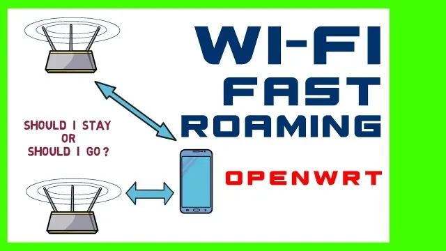 CHEAP WI-FI MESH ALTERNATIVE with fast roaming OpenWrt Wi-Fi Access points